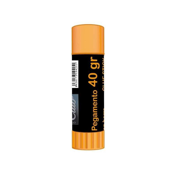 Pack De 12 Unidades Ingraf Pegamento En Barra Adhesivo Solido 40gr - Sin Disolventes - Facil Aplicacion - Ideal Para