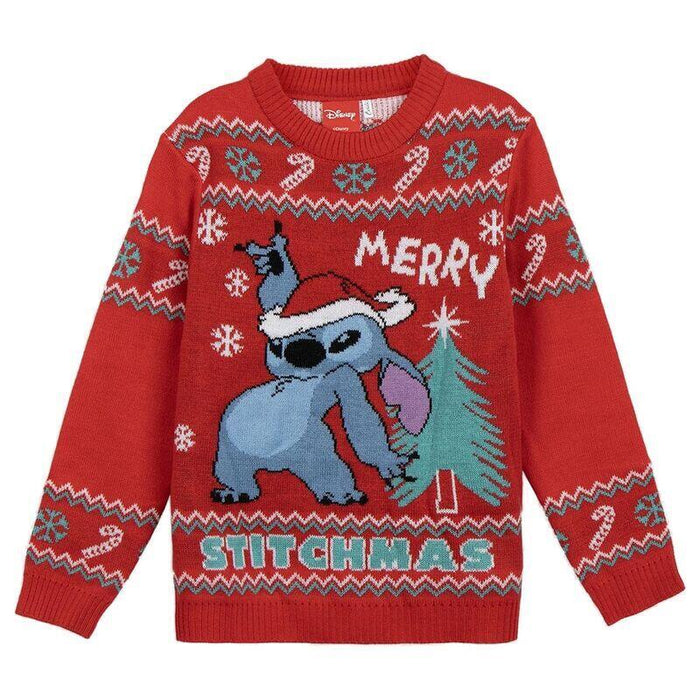 Pack De 12 Unidades - Jersey Navidad Stitch Disney