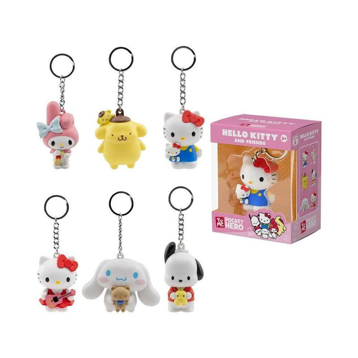 Pack De 12 Unidades - Llavero Figura Hello Kitty Surtido