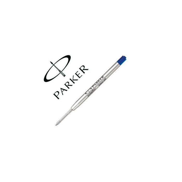 Pack De 12 Unidades Parker Recambio Para Boligrafo Quink Flow Punta Fina Azul