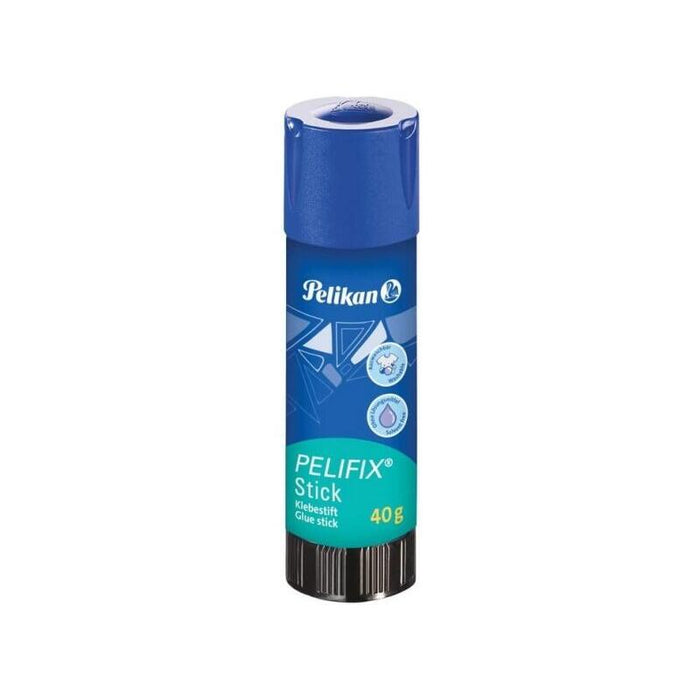 Pack De 12 Unidades Pelikan Pelifix Pegamento En Barra 40gr - Ideal Para Papel, Cartulina, Fotografias Etc... - Facil