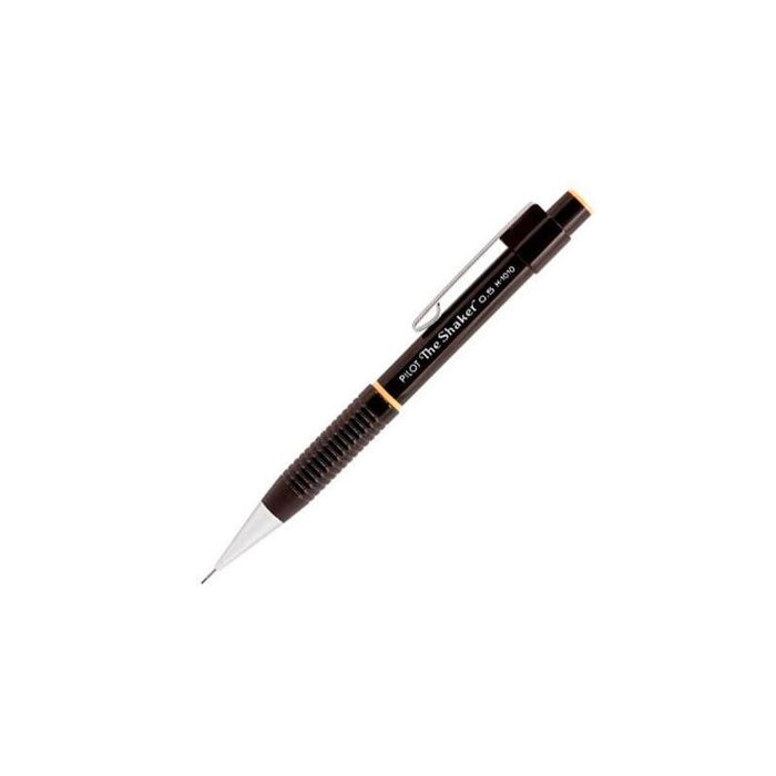 Pack De 12 Unidades Pilot Portaminas H-1010 The Shaker 0.5 Con Goma Negro