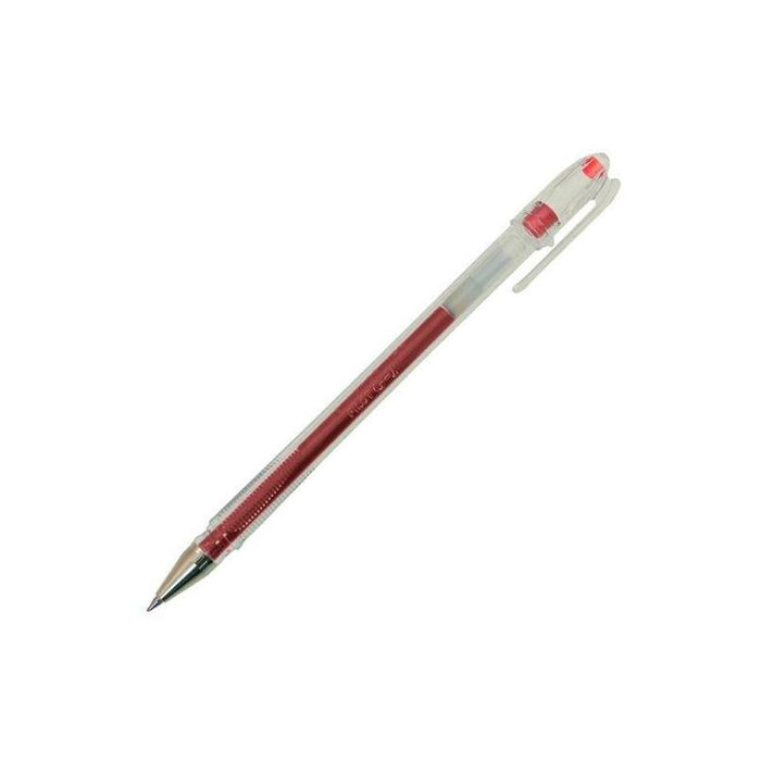 Pack De 12 Unidades Pilot Roller G-1 Tinta De Gel 0,5 Rojo