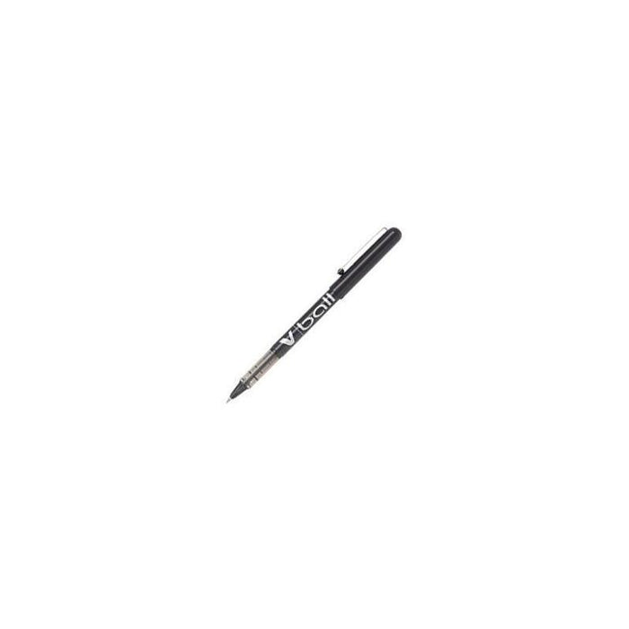 Pack De 12 Unidades Pilot Roller Tinta Líquida V-Ball 05 Negro