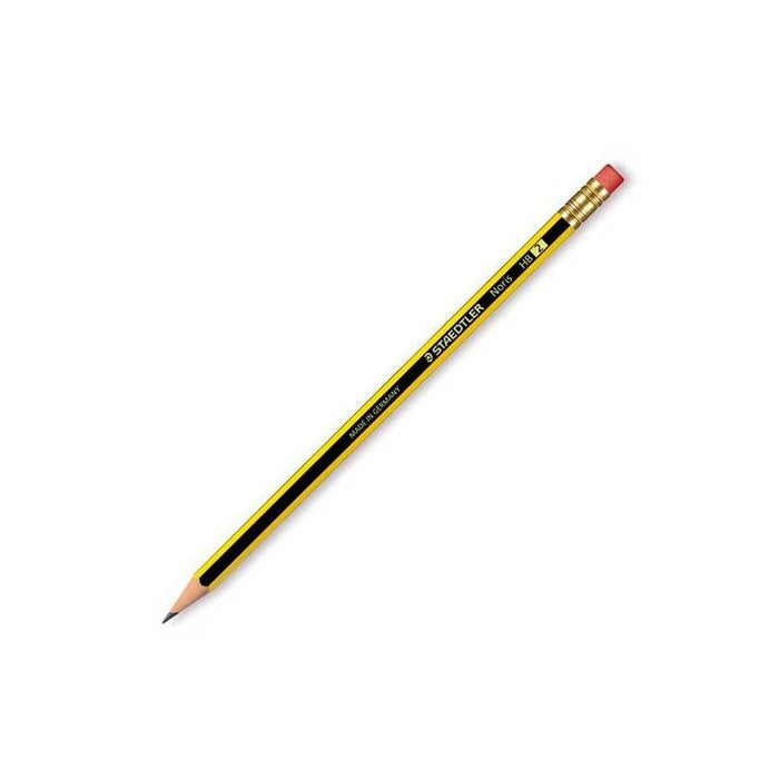 Pack De 12 Unidades Staedtler Lapiz Noris Con Goma 122-Hb