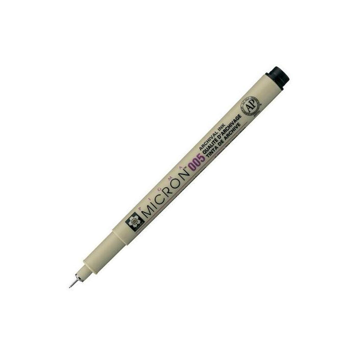 Pack De 12 Unidades Talens Sakura Rotulador Pigma Micron 003 - 0.15mm Negro