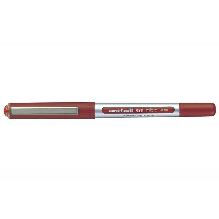 Pack De 12 Unidades Uni-Ball Eye Micro Ub-150 Boligrafo De Tinta Liquida - Punta De Bola 0.5mm - Tinta Resistente Al