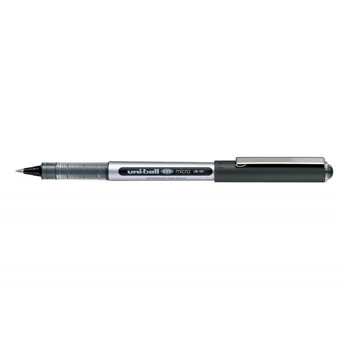 Pack De 12 Unidades Uni-Ball Eye Micro Ub-150 Boligrafo De Tinta Liquida - Punta De Bola 0.5mm - Tinta Resistente Al