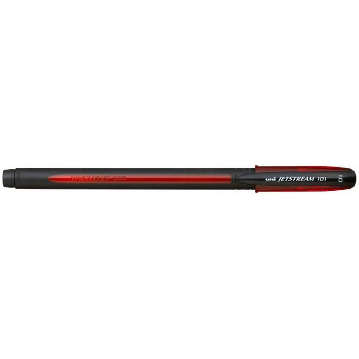 Pack De 12 Unidades Uni-Ball Jetstream Sx-101-10 Boligrafo De Tinta - Punta De Bola 1mm - Secado Instantaneo - Ideal