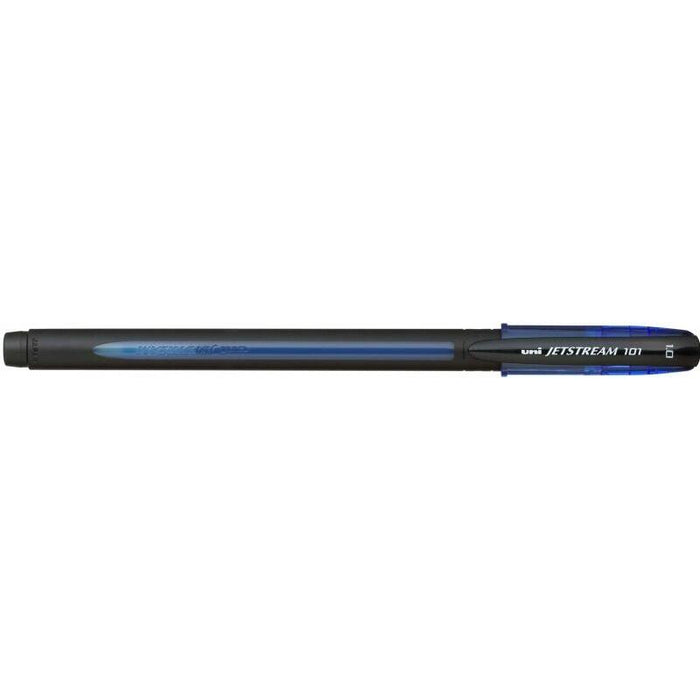 Pack De 12 Unidades Uni-Ball Jetstream Sx-101-10 Boligrafo De Tinta - Punta De Bola 1mm - Secado Instantaneo - Ideal