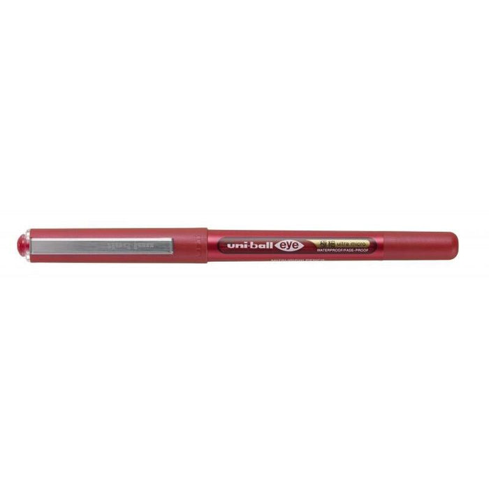 Pack De 12 Unidades Uni-Ball Ub-150-38 Eye Ultra Micro Boligrafo De Tinta Liquida - Punta De Bola 0.38mm - Tinta