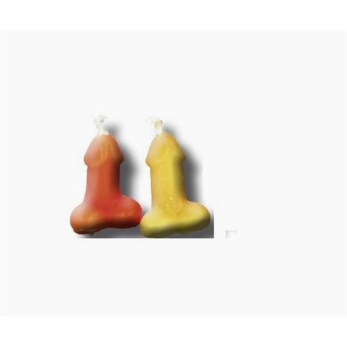 Pack De 2 Mini Vela De Colores