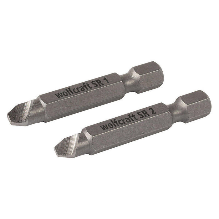 Pack De 2 Puntas Tornillos Defectuosos Con Cabeza Especial 2982000 Wolfcraft