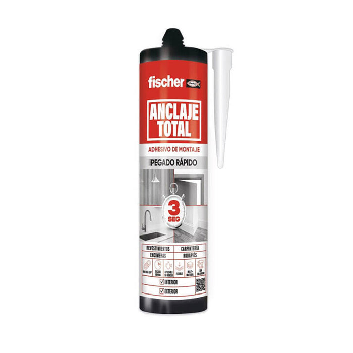 Pack De 2 Unidades - Anclaje Total Pegado Rapido 3 Segundos Blanco 290 Ml