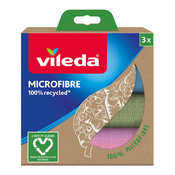 Pack De 2 Unidades - Bayeta Microfibra 100% Reciclada 3 Uds