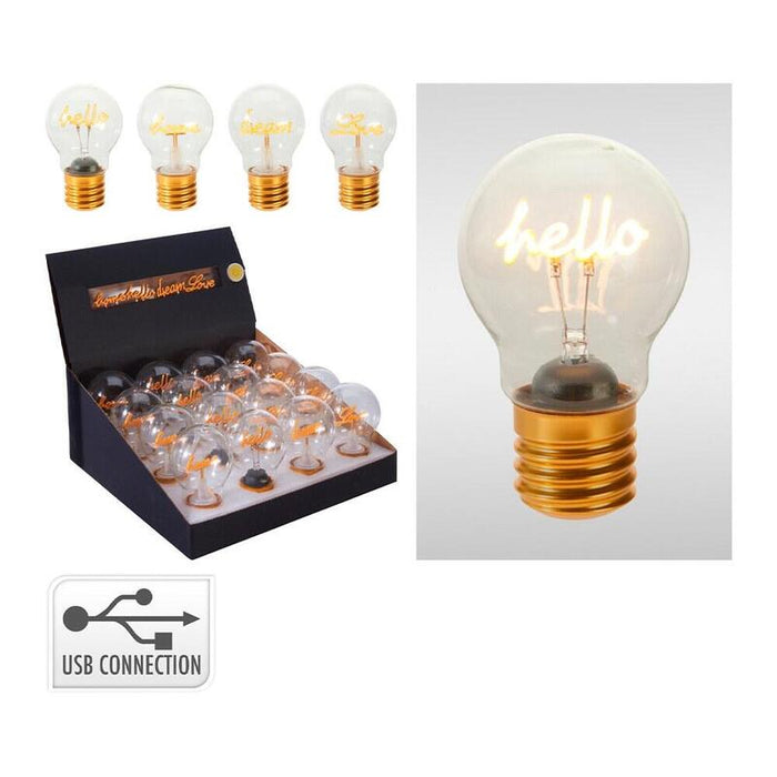 Pack De 2 Unidades - Bombilla Decorativa Modelos Variados