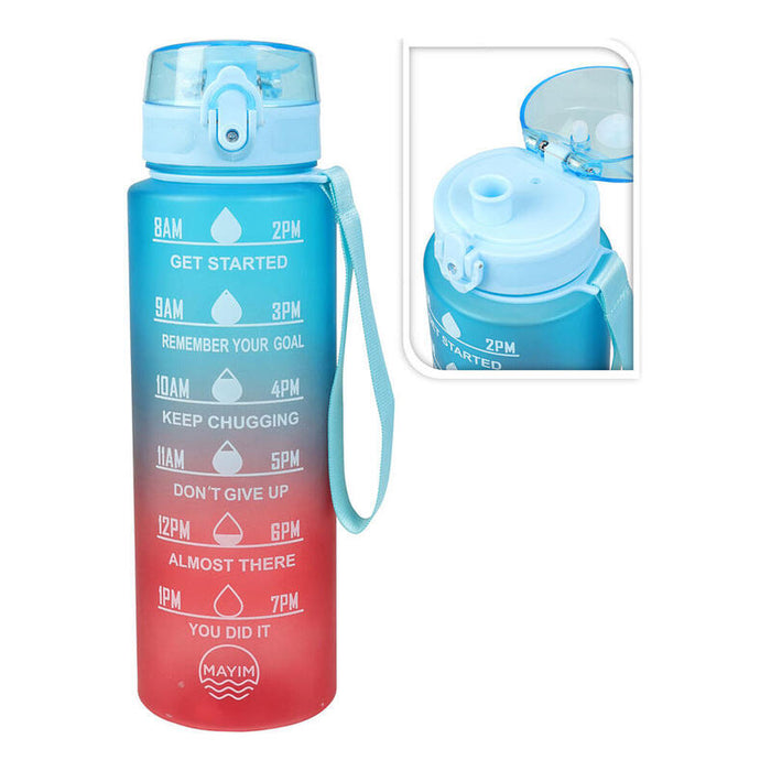 Pack De 2 Unidades - Botella De Deporte 1 L, Colores Surtidos