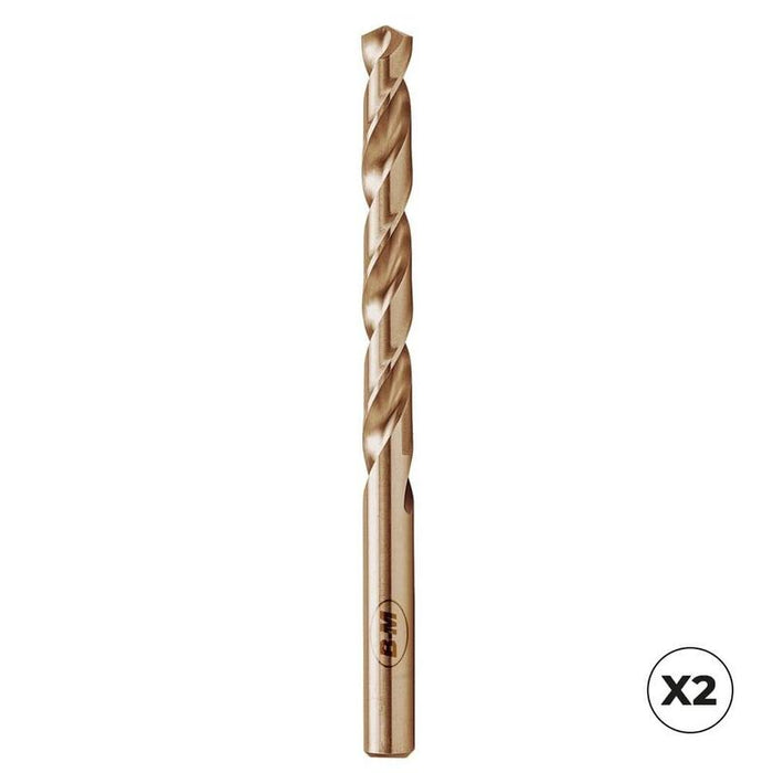 Pack De 2 Unidades - Broca Din338 Hss-Co Rectificada Ø10,00 Mm