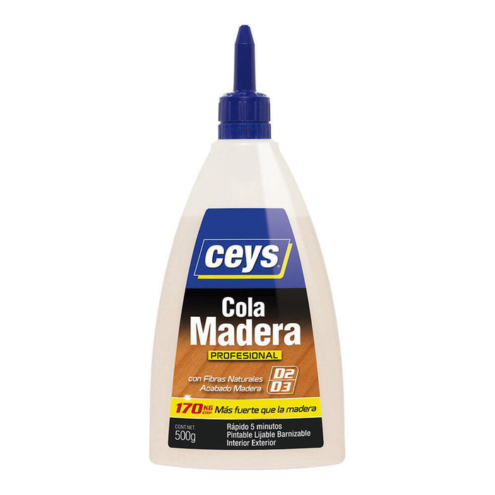 Pack De 2 Unidades - Cola Madera Profesional Biberón 500 G