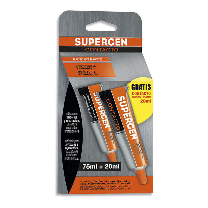 Pack De 2 Unidades - Contacto Blister 75 Ml + Incoloro 20 Ml