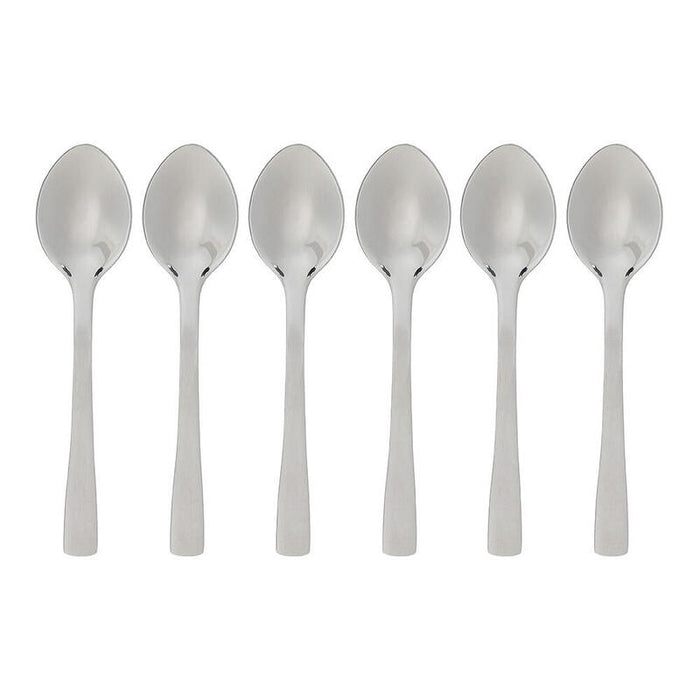 Pack De 2 Unidades - Cucharas Pequeña Moka Inoxidable Silver Precision 9,5 Cm 6 Uds