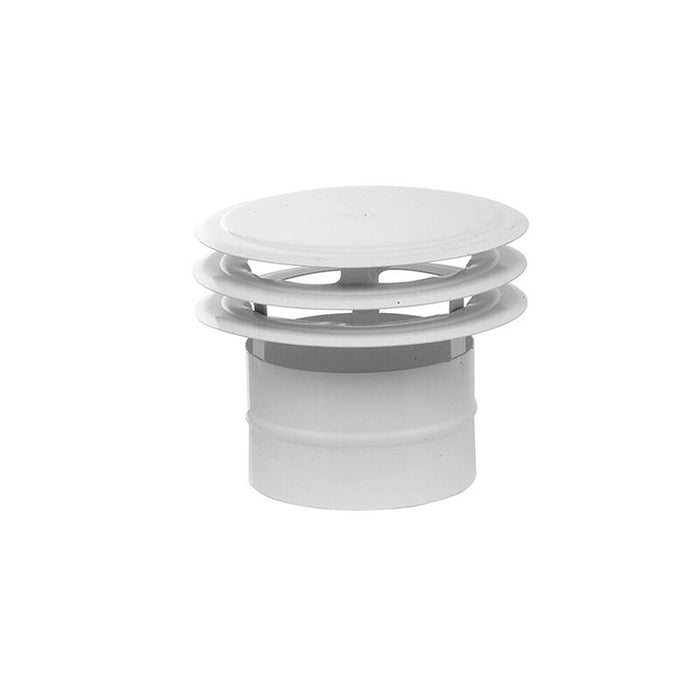 Pack De 2 Unidades - Deflector De Ventilacion Esmaltado Ø100mm 3 Discos