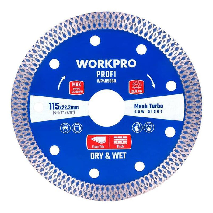 Pack De 2 Unidades - Disco Diamantado Continuo Mesh Turbo Profi Ø115 X 20 Mm
