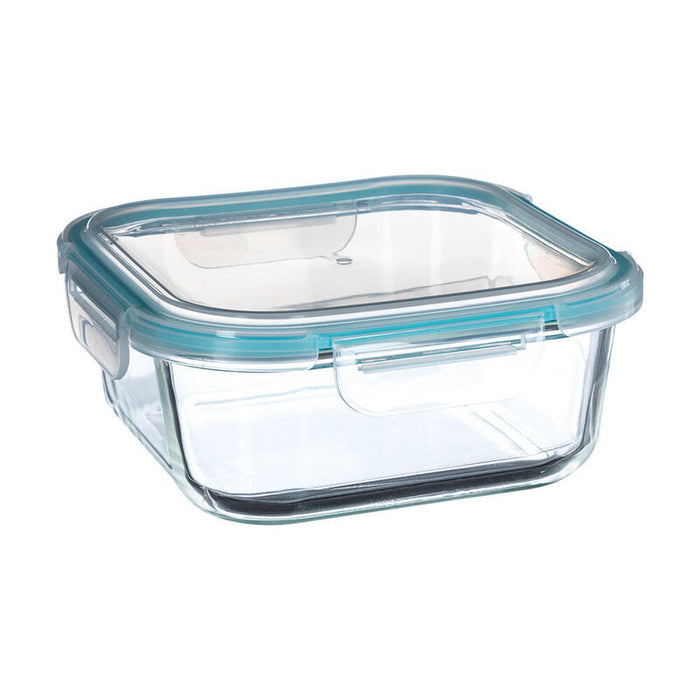 Pack De 2 Unidades - Fiambrera De Cristal 1180ml 18,20x18,20x7,40cm