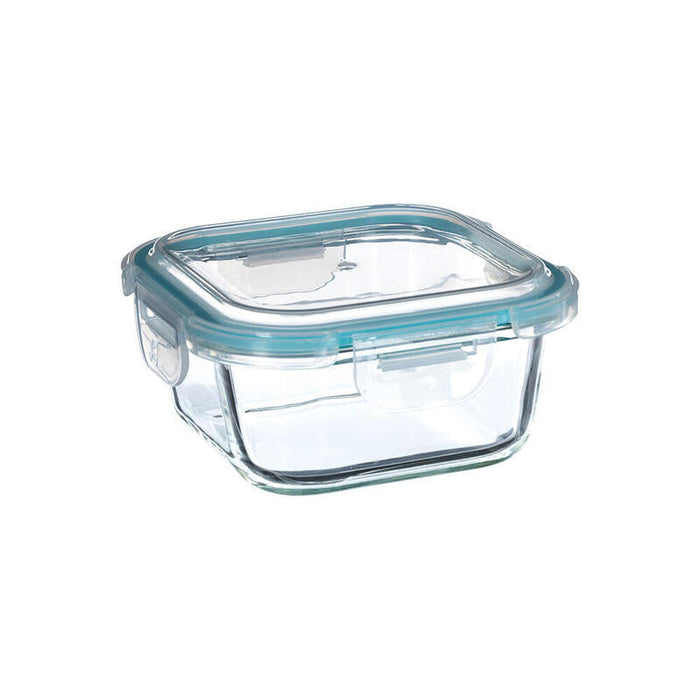 Pack De 2 Unidades - Fiambrera De Cristal 530ml 13,80x13,80x6,8cm