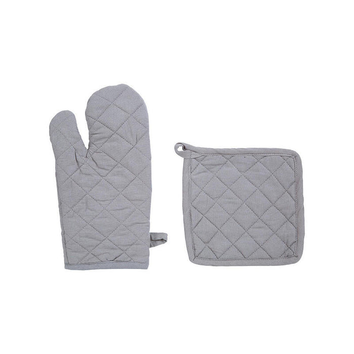 Pack De 2 Unidades - Manopla Y Agarradera Taupe