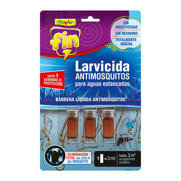 Pack De 2 Unidades - Larvicida Antimosquitos Monodosis, 3 Monodosis De 3 Ml