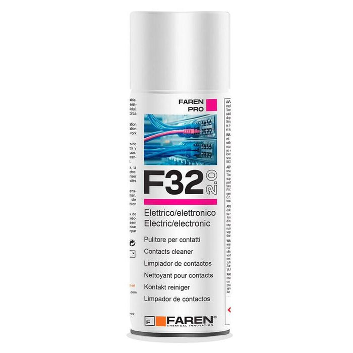 Pack De 2 Unidades - Limpiador De Contactos En Seco F32 2.0, 400 Ml