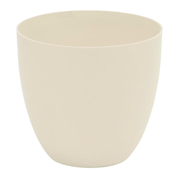 Pack De 2 Unidades - Maceta De Inyeccion Modelo Cuenco Ø32cm Color Ecru