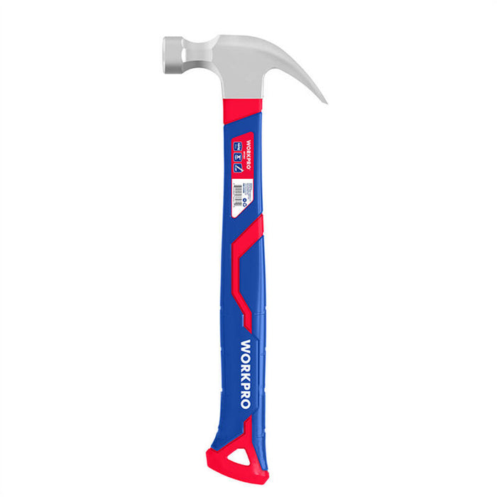 Pack De 2 Unidades - Martillo De Carpintero De 225g Con Mango De Fibra De Vidrio Workpro