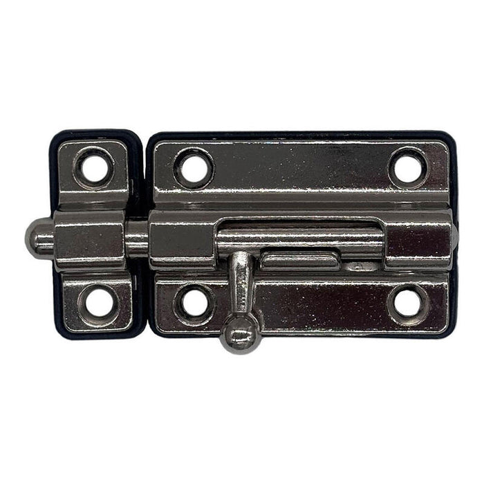 Pack De 2 Unidades - Pasador Cerrojo Base Plástica 50 Mm Cromo
