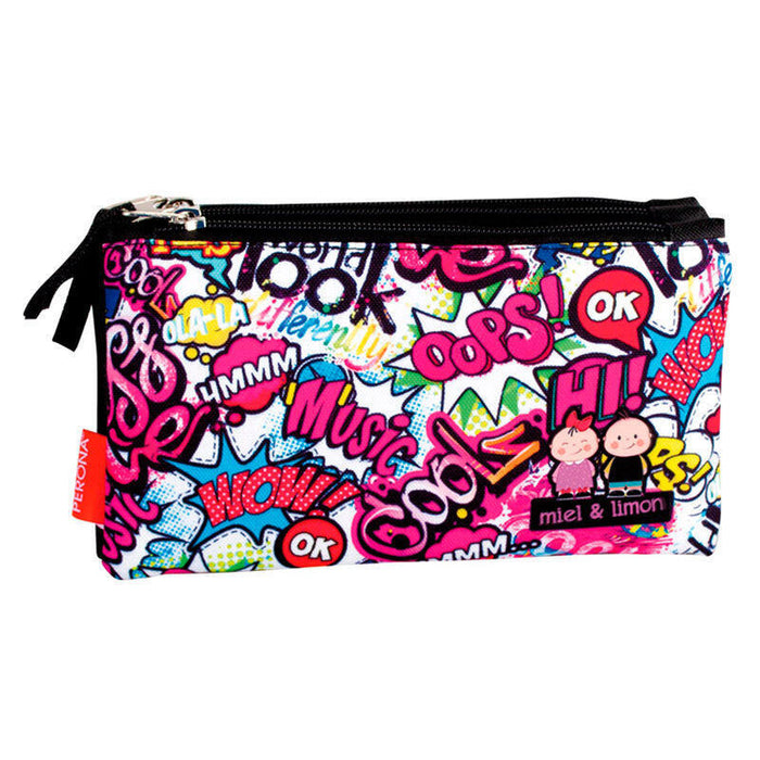 Pack De 2 Unidades - Portatodo Perona Miel & Limon Kiss Me Triple