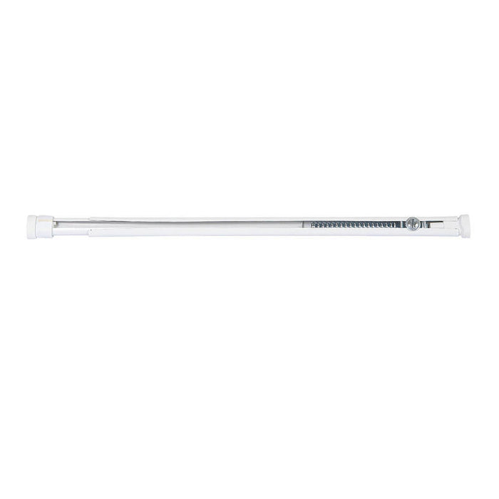 Pack De 2 Unidades - Portavisillo Extensible A Presión Modelo Oval Force Blanco, 56 - 90 Cm