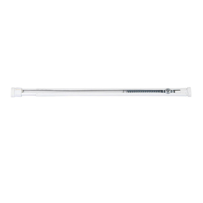 Pack De 2 Unidades - Portavisillo Extensible A Presión Modelo Oval Force Blanco, 40 - 60 Cm