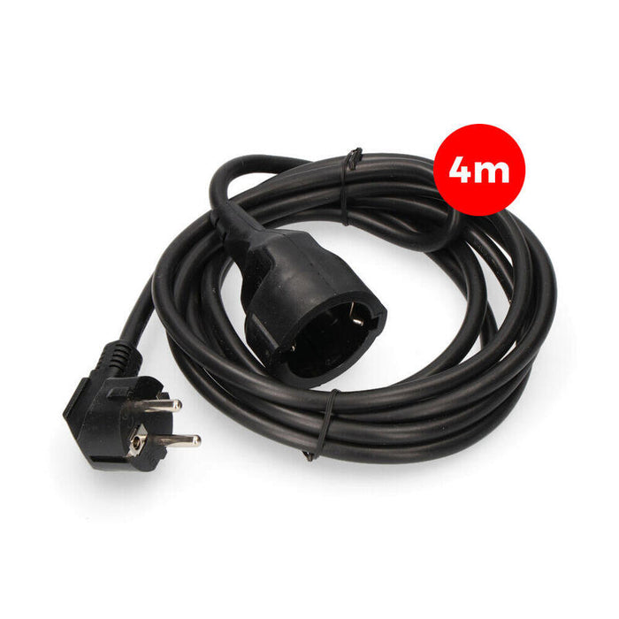 Pack De 2 Unidades - Prolongación Manguera 3x1,5mm T/Tl 4m Negra Edm