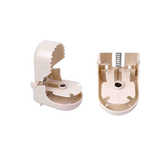 Pack De 2 Unidades - Ratonera De Plástico 5 X 9,5 X 4 Cm, Blister 2 Uds