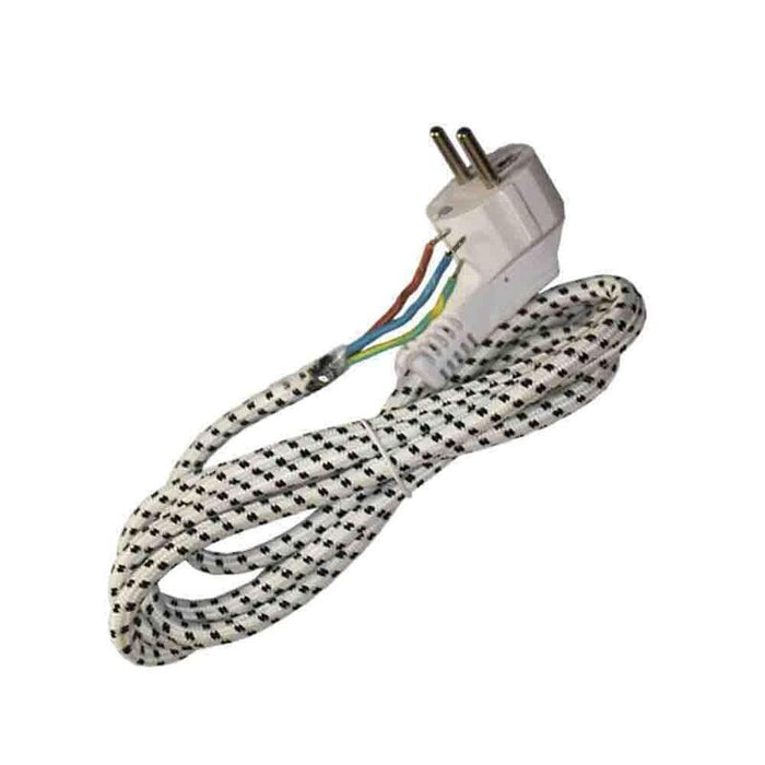 Pack De 2 Unidades - Recambio Cable De Plancha 3x0,75mm 1,8m Edm