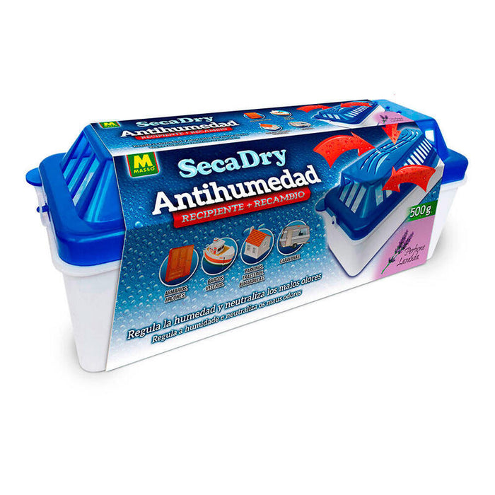 Pack De 2 Unidades - Secadry Antihumedad Recipiente + Recambio 500 G