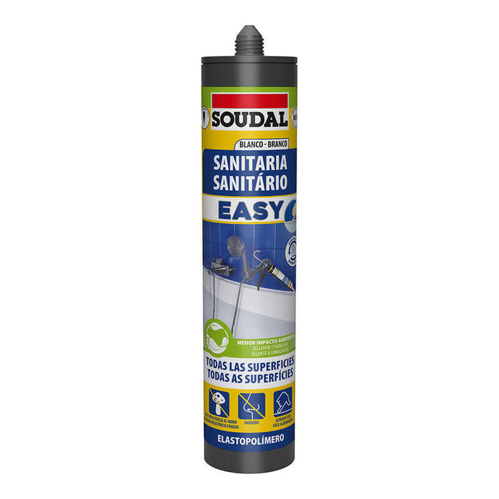 Pack De 2 Unidades - Sellador Easy Sanitarios Blanco 290 Ml