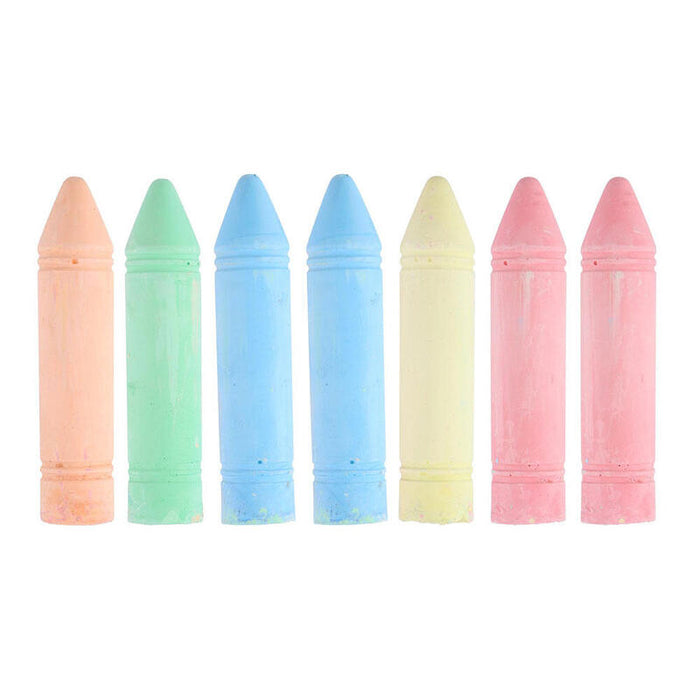Pack De 2 Unidades - Tizas Xl 19 X 4 X 4 Cm Colores Surtidos, 7 Uds