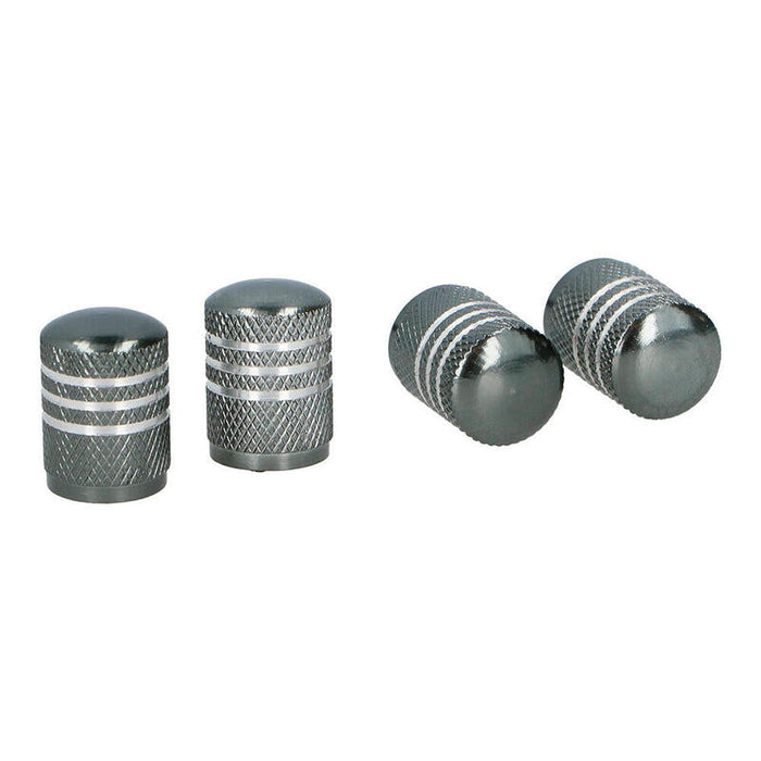 Pack De 2 Unidades - Set De 4 Tapones Para Rueda De Coche Gris