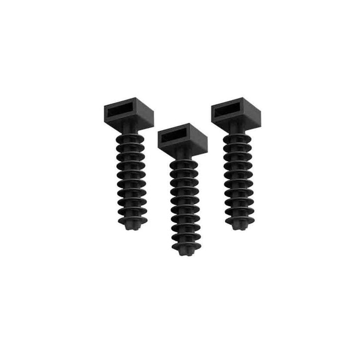 Pack De 2 Unidades - Taco Para Brida N°8 Negro 100 Unid.