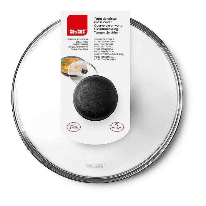 Pack De 2 Unidades - Tapa De Cristal Ø18 Cm