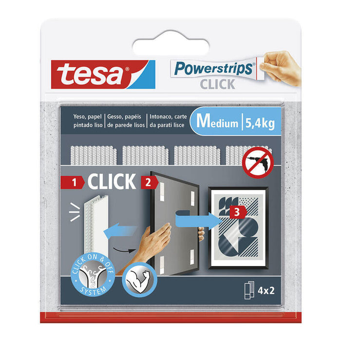 Pack De 2 Unidades - Tiras Cuelga Cuadros Powerstrips 4 X 2 M