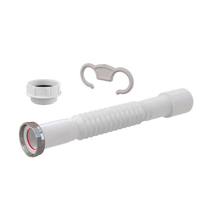 Pack De 2 Unidades - Tubo Conexión Flexible Extensible + Adaptador 1/4 A 1/2