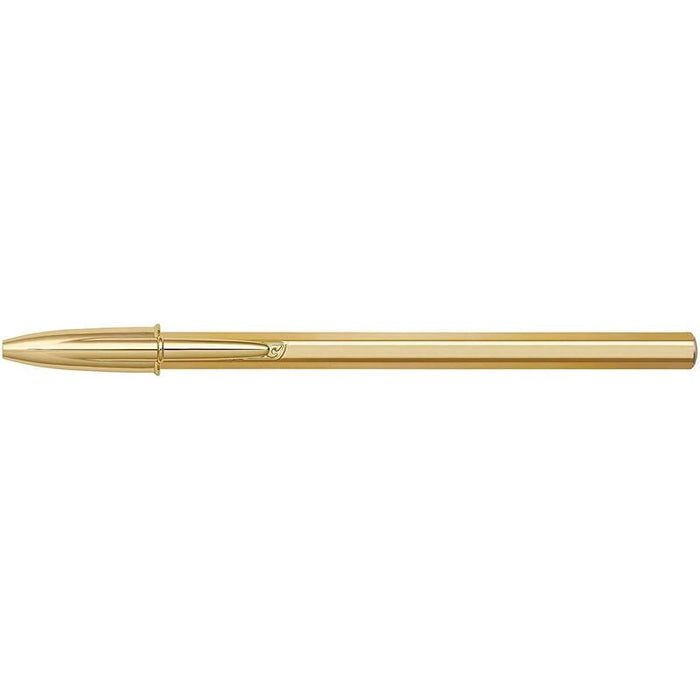 Pack De 20 Unidades Bic Cristal Shine Boligrafo De Bola - Punta Media De 1.0mm - Tinta Con Base De Aceite - Elegante